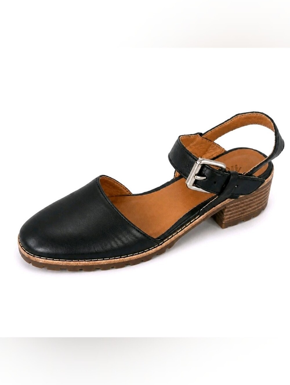 MADEWELL Black “The Jess Slingback Mule”